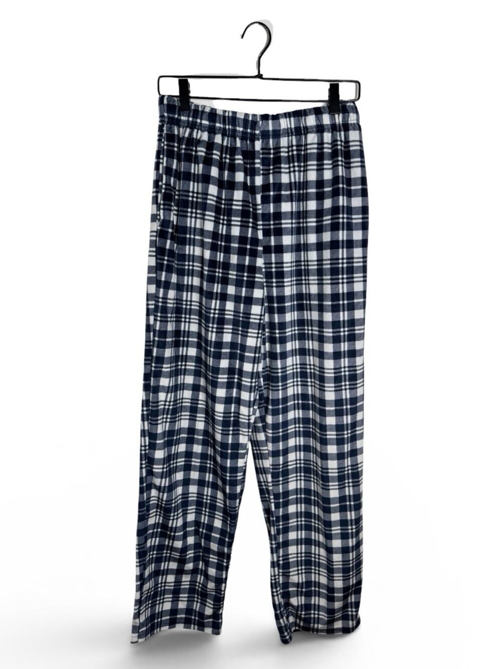 Dockers Men’s Navy and White Plaid Lounge Pajama Pants
